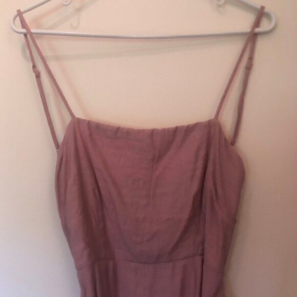 Hello Molly Top It Off dusty pink faux wrap dress sz M - Picture 6 of 16